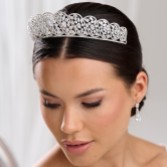 Photograph: Buckingham Regal Cubic Zirconia Bridal Tiara (diadème de mariage)