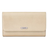 Photograph: Capollini Pale Gold Nubuck Leather Clutch Bag