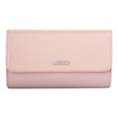 Photograph: Capollini Pink Patent Leather Clutch Bag