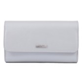 Fotografia: Capollini Pochette in pelle perlata color tortora