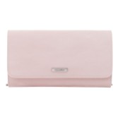Fotograf: Capollini Rosa Wildleder-Clutch-Tasche