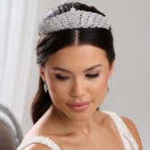 Photograph: Empress Statement Cubic Zirconia Crystal Bridal Tiara (diadème de mariage)