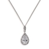 Photograph: Ivory and Co Belmont Crystal Pendant Necklace