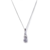 Photograph: Ivory and Co Berkley Crystal Pendant Necklace