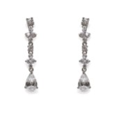 Photograph: Ivory and Co Boucles d'oreilles mariage Kensington à zircon cubique