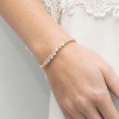 Fotografia: Ivory and Co Bracciale marsigliese in oro con cristalli graduati