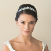 Photograph: Ivory and Co Clementine Crystal Embellished Wedding Tiara