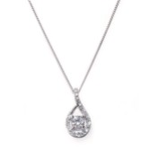 Photograph: Ivory and Co Eternity Crystal Pendant Necklace