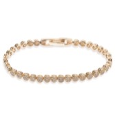 Photograph: Ivory and Co Modena Gold Crystal Embellished Wedding Bracelet