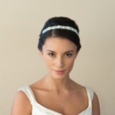 Photograph: Ivory and Co Natalia Crystal Embellished Bridal Headband