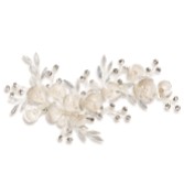 Photograph: Ivory and Co Pince à cheveux Forget Me Not - fleurs émaillées et cristal opale