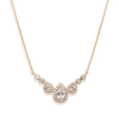 Photograph: Ivory and Co Sorbonne Crystal Wedding Necklace (Gold)