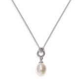Photograph: Ivory and Co Stockholm Pearl Pendant Necklace