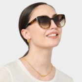 Fotograf: Katie Loxton Amalfi Schildpatt Katzenaugen-Sonnenbrille