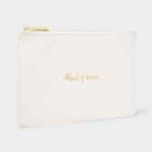 Fotografia: Katie Loxton astuccio bianco perfetto per la damigella d'onore