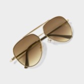 Fotograf: Katie Loxton Bali Gold Aviator-Sonnenbrille