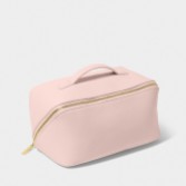 Fotografia: Katie Loxton Borsa per il trucco e il bucato grande rosa polvere