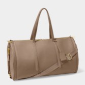 Fotografia: Katie Loxton Borsa weekend per indumenti pieghevole Mocha