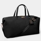 Fotografia: Katie Loxton Borsone Holdall nero per il fine settimana