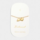 Fotografia: Katie Loxton bracciale con ciondolo da sposa in oro 