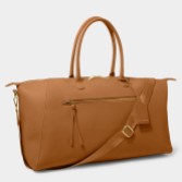 Photograph: Katie Loxton Chelsea Cognac Weekend Holdall Duffle Bag