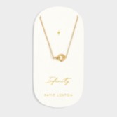 Fotografia: Katie Loxton collana con charm in oro 'Infinity