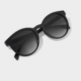 Photograph: Katie Loxton Lunettes de soleil rondes Geneva Black