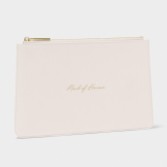 Photograph: Katie Loxton 'Maid of Honour' Pearlescent White Sentiment Pouch