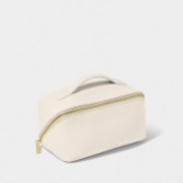 Photograph: Katie Loxton Medium Off White Makeup and Wash Bag