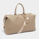 Photograph: Katie Loxton Oxford Light Taupe Weekend Holdall Duffle Bag