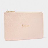 Photograph: Katie Loxton pochette parfaite 'Bridesmaid' en or rose