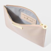 Photograph: Katie Loxton pochette rose avec quartz rose 'Thank You For Helping Me Tie The Knot