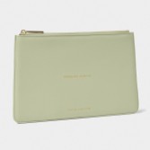 Photograph: Katie Loxton pochette à Sentiments 'Amazing Auntie' Vert Sauge