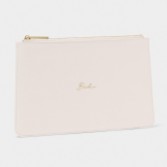 Photograph: Katie Loxton pochette à Sentiments 'Bride' blanc nacré