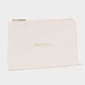 Photograph: Katie Loxton pochette à sentiments 'Demoiselle d'honneur' blanc nacré