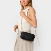 Photograph: Katie Loxton Remi Black Slider Chain Crossbody Bag