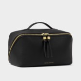 Fotografia: Katie Loxton Soho, borsa nera grande per il trucco e il bucato