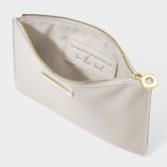 Photograph: Katie Loxton 'Thank You For Helping Me Tie The Knot' Gray Pouch with Rock Crystal
