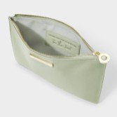 Photograph: Katie Loxton 'Thank You For Helping Me Tie The Knot' Sage Green Pouch with Amazonite