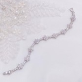 Photograph: Lanesborough Floral Crystal Embellished Wedding Bracelet