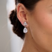 Photograph: Montpellier Cubic Zirconia Drop Earrings