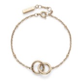 Photograph: Olivia Burton Amity Interlock Rose Gold Plated Bracelet