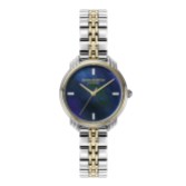 Fotograf: Olivia Burton Art Deco 30mm Marineblau und zweifarbige Armbanduhr