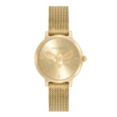 Fotograf: Olivia Burton Bee 28mm Ultra Slim Gold Mesh Uhr