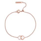 Photograph: Olivia Burton Bejeweled Rose Gold Interlink Chain Bracelet
