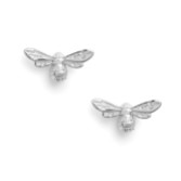 Photograph: Olivia Burton Boucles d'oreilles abeille en argent