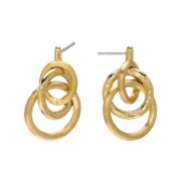 Photograph: Olivia Burton Boucles d'oreilles plaqué or Encircle