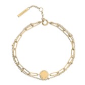 Fotografia: Olivia Burton Bracciale impilabile in oro Illusion