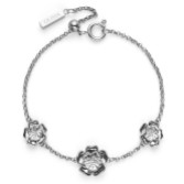 Fotografia: Olivia Burton Bracciale Tudor Rose in argento