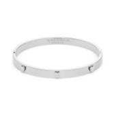 Photograph: Olivia Burton Bracelet mini-cœur en argent
